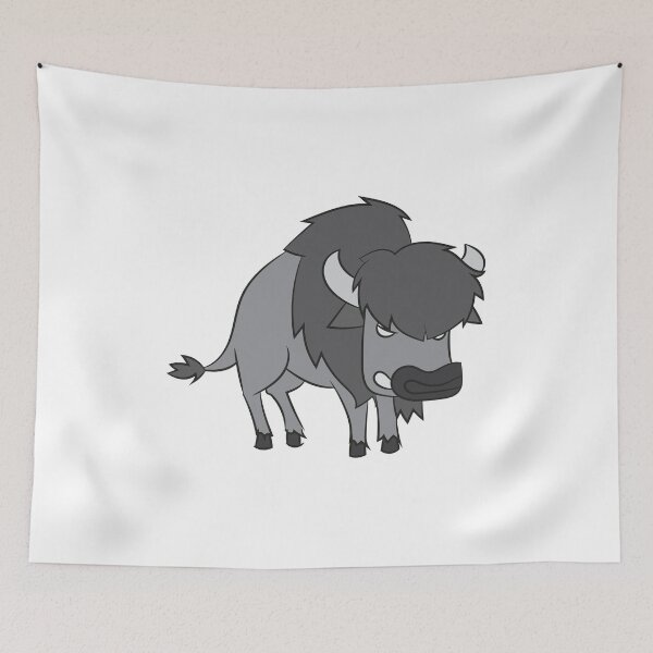 Item preview, Wicked American bison designed and sold by Mohja-Design.
