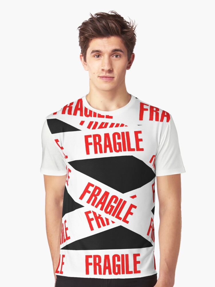 I'm Fragile Please Handle with Care Funny Tee Graphic T-Shirt