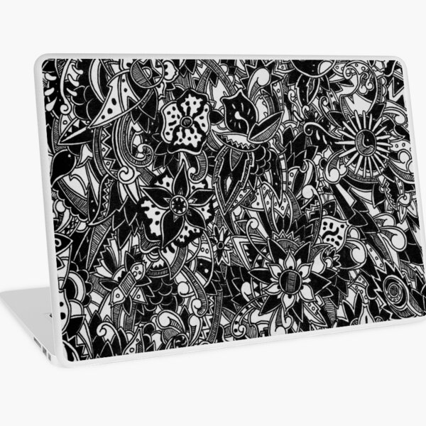 Framed Floral Laptop Skin
