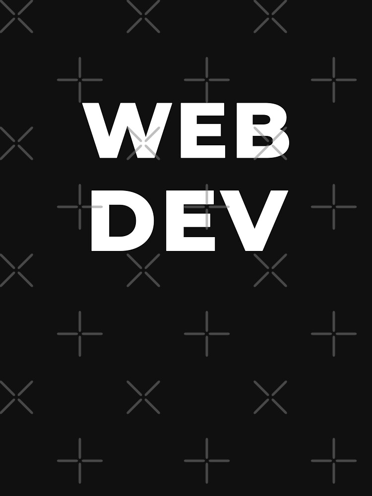 Thumbnail 7 of 7, Classic T-Shirt, Web Dev designed and sold by developer-gifts.