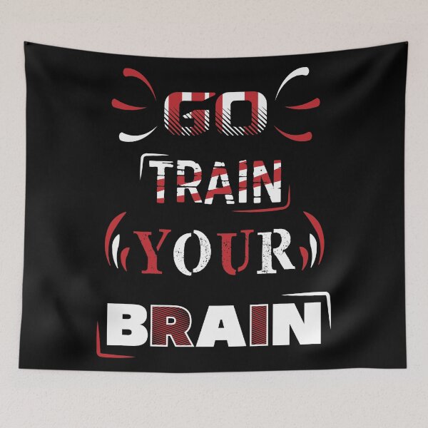 Item preview, Go train your brain designed and sold by Melcu.