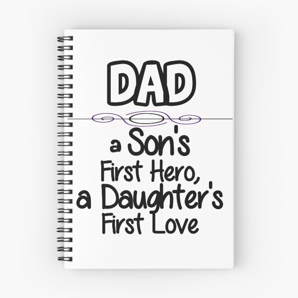 Item preview, DAD - FIRST HERO - FIRST LOVE designed and sold by CalliopeSt.