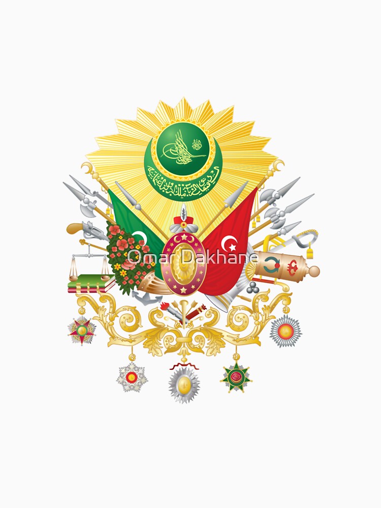 "Osmanisches Reich Emblem Design" T-Shirt von OmarDakhane | Redbubble