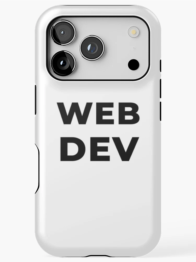 Thumbnail 1 of 4, iPhone Case, Web Dev (Inverted) designed and sold by developer-gifts.