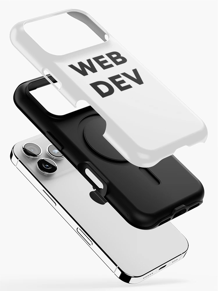 Thumbnail 2 of 4, iPhone Case, Web Dev (Inverted) designed and sold by developer-gifts.