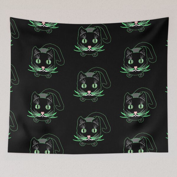 Item preview, Black cat designed and sold by lanase.