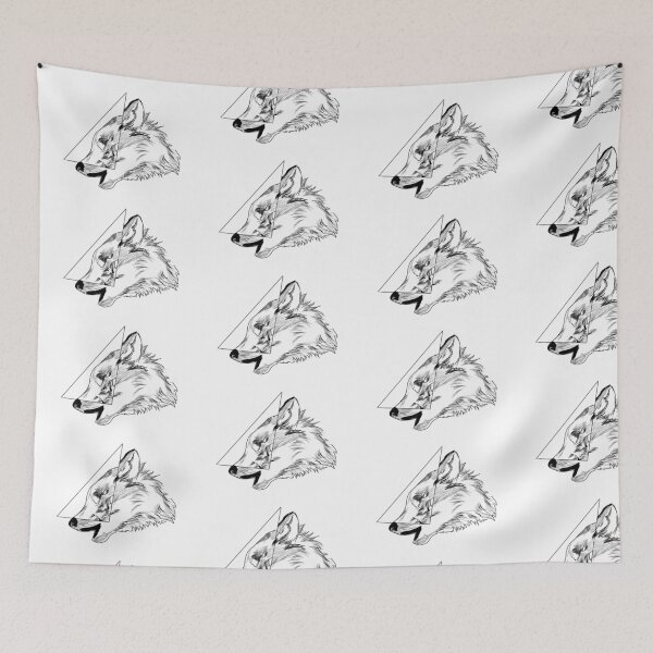 Item preview, Wolf head  designed and sold by SnowIsInMyShoe.