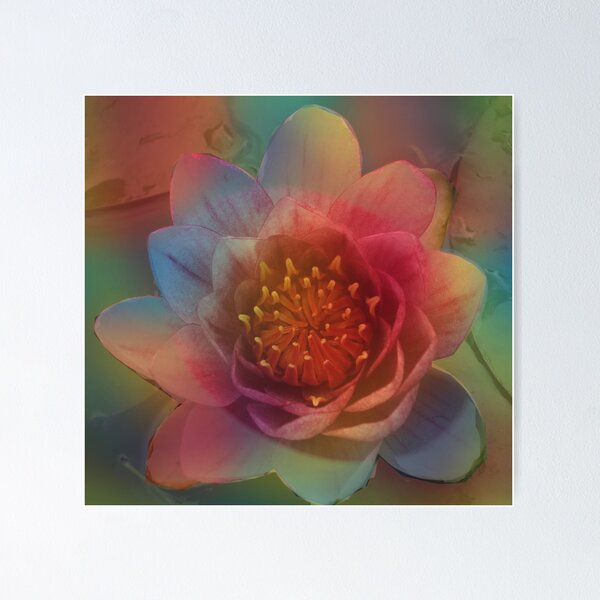 Item preview, All The colours of the rainbow flower designed and sold by Ann Persse.