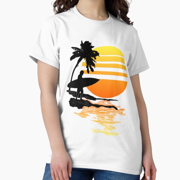 Item preview, Surfing Sunrise designed and sold by BailoutIsland.