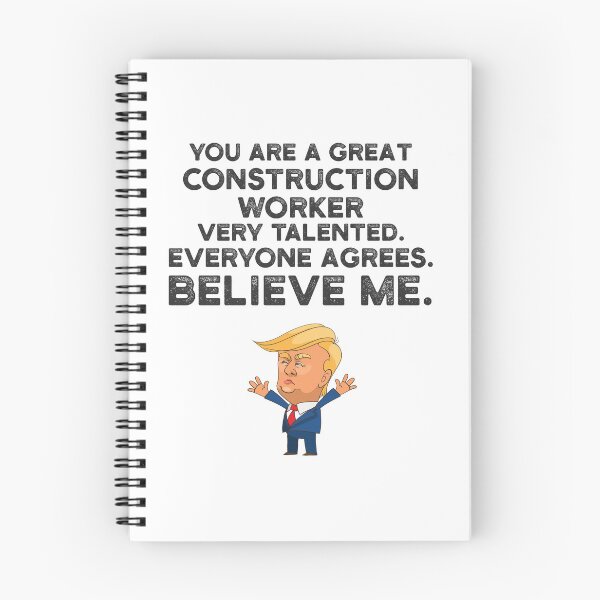 Item preview, Construction Worker Funny Trump designed and sold by UneDesigns.