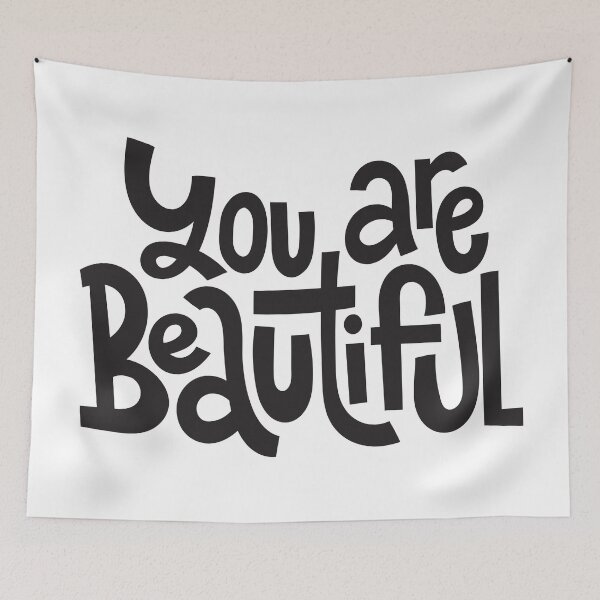 Item preview, You Are Beautiful Inspirational Quotes designed and sold by ProjectX23.