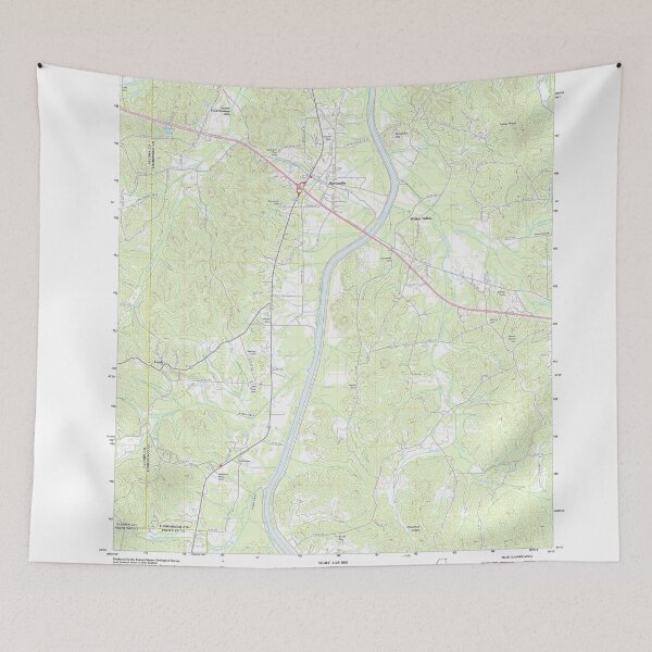 Item preview, USGS TOPO Map Mississippi MS Burnsville 20120321 TM designed and sold by WetdryvacRBO2.