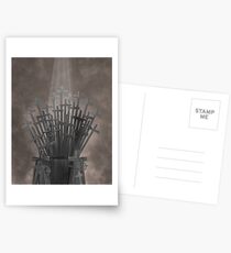 Throne of Thrones Postcards