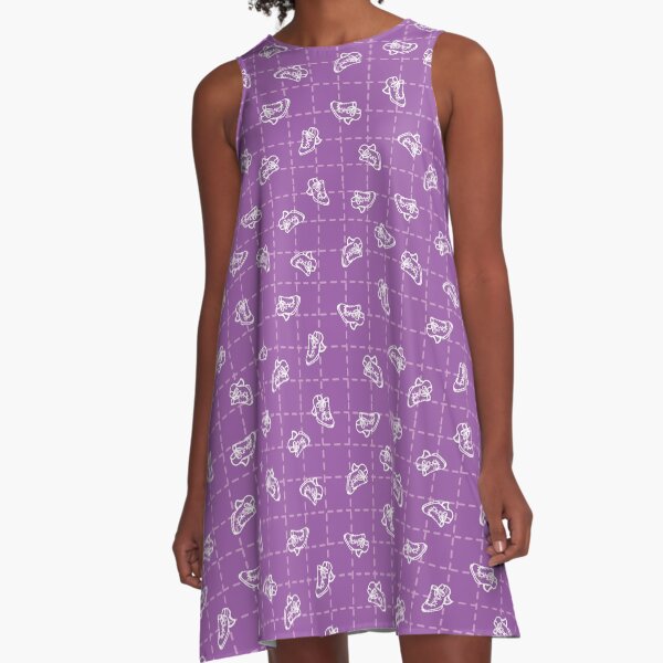 Fluevog Enthusiast Lilac A-Line Dress