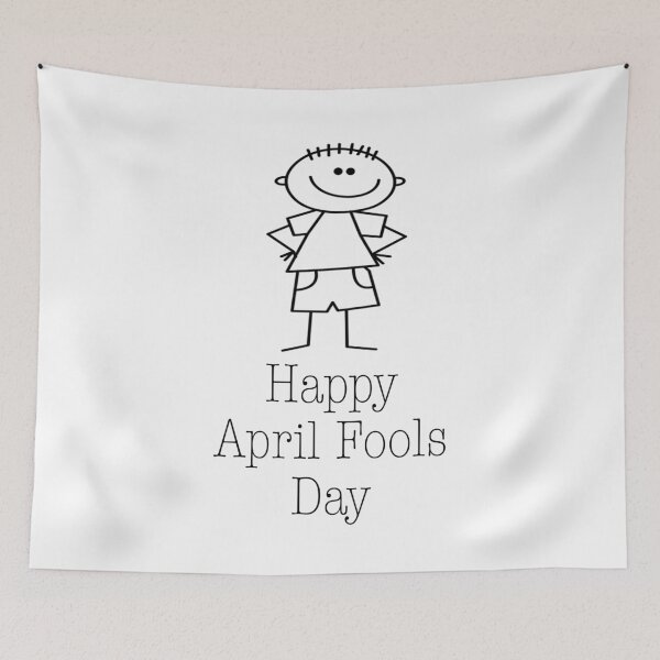 Item preview, Cute Happy April Fools Day Smiling Kid Design designed and sold by engineram.