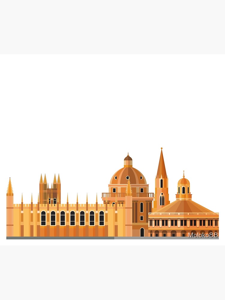 Oxford University. Vector Illustration. | Tapestry