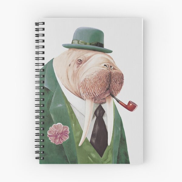 Item preview, Walrus Green designed and sold by AnimalCrew.