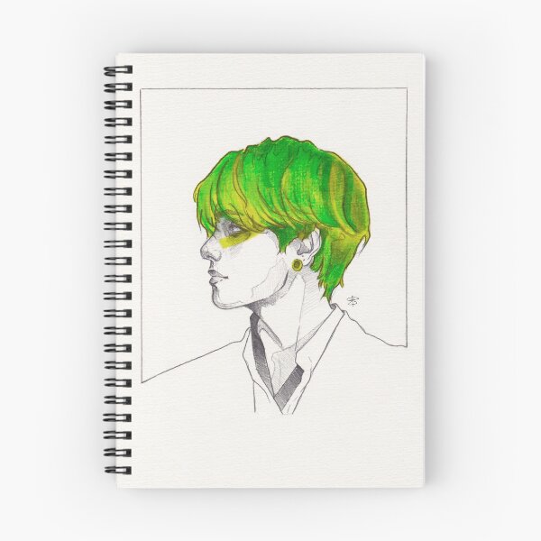 Item preview, BTS - Taehyung (Green Hair) designed and sold by k-stuffy.