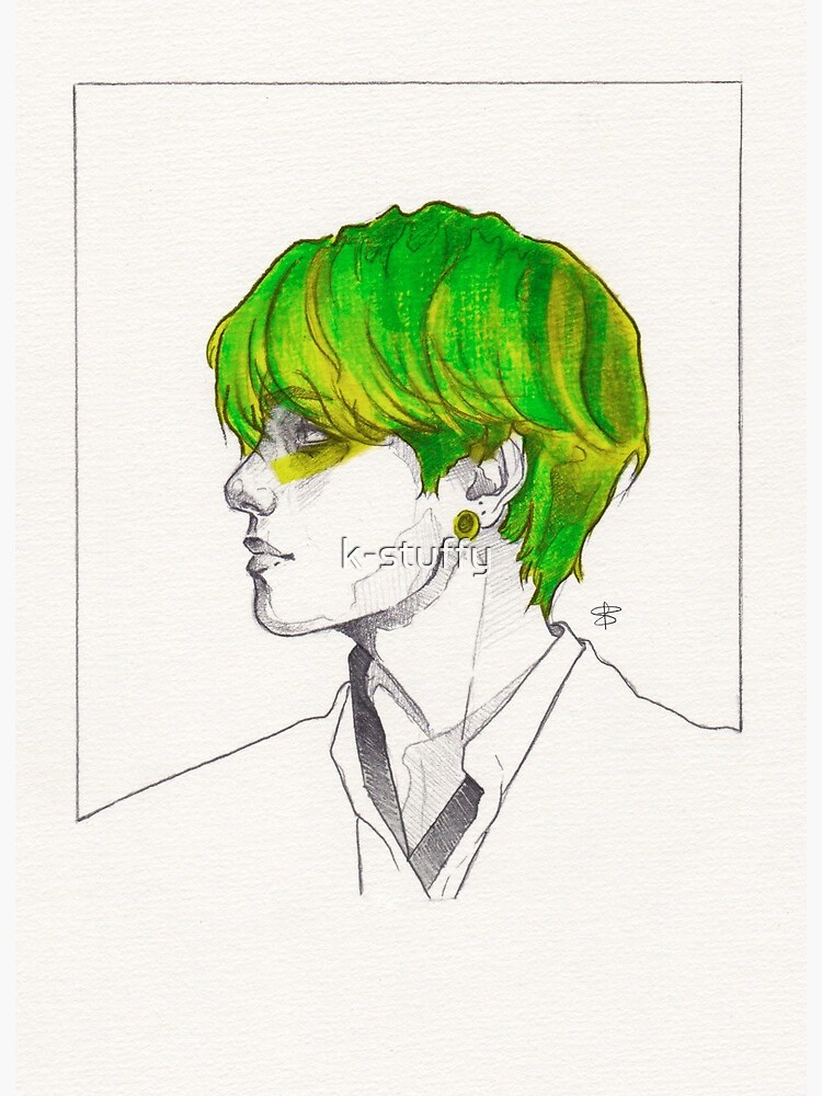 BTS - Taehyung (Green Hair) BTS - Taehyung (Green Hair)