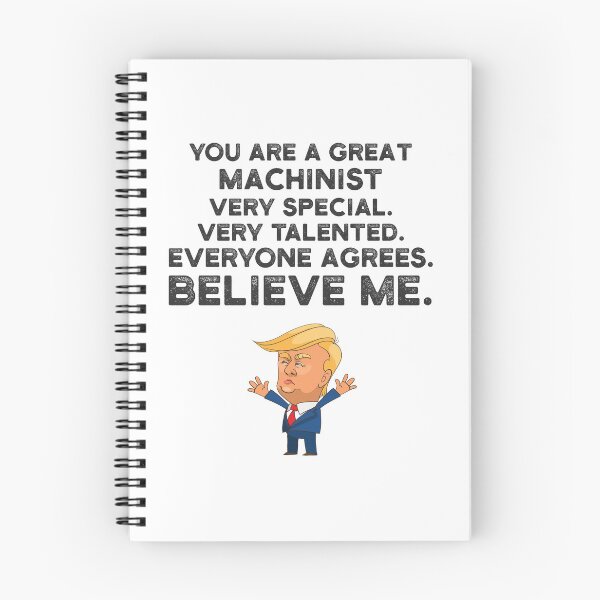 Item preview, Machinist Funny Trump designed and sold by UneDesigns.
