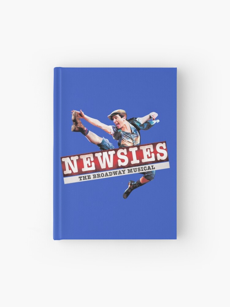 Newsies Tour Logo Hardcover Journal By Amscraypunk Redbubble