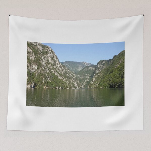 Item preview, Drina river canyon and mountains landscape  designed and sold by goceris.