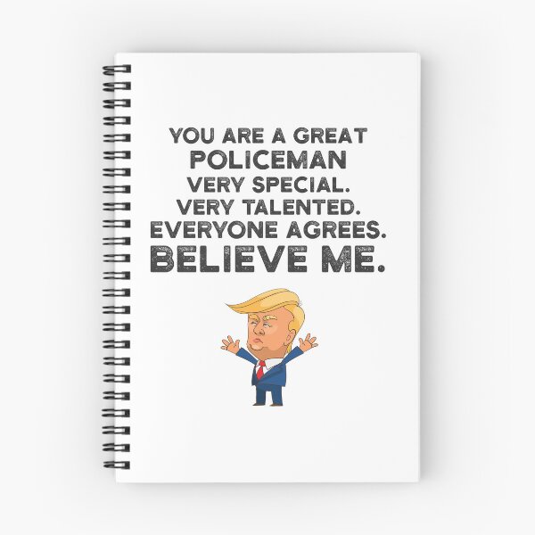 Item preview, Policeman Funny Trump designed and sold by UneDesigns.