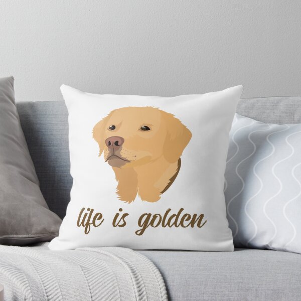 Item preview, Dog Speaks Golden Life designed and sold by René Gudenrath.