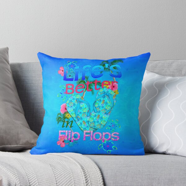 Item preview, Life Is Better In Flip Flops designed and sold by BailoutIsland.