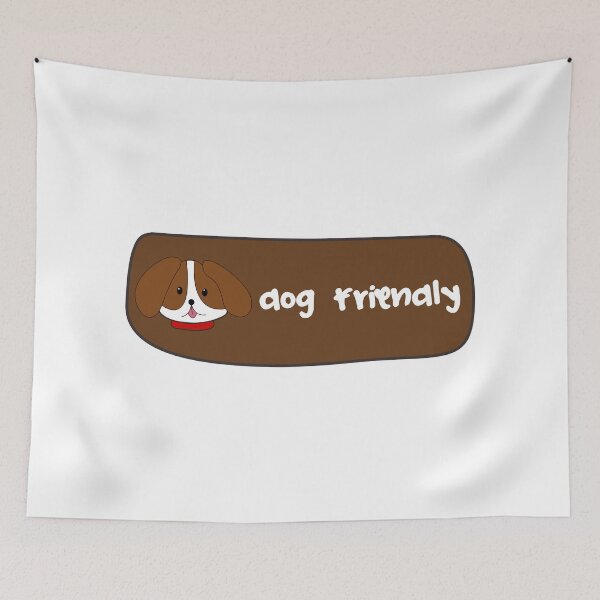 Item preview, Dog friendly sign designed and sold by René Gudenrath.