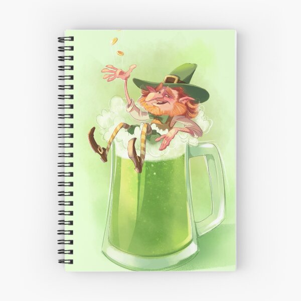 Item preview, Happy leprechaun in the mug of beer. designed and sold by Victoria Kosheleva.