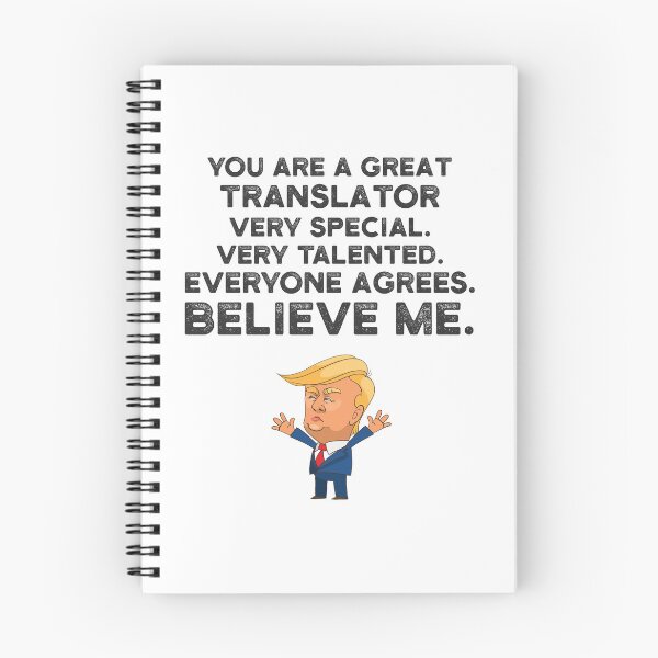 Item preview, Translator Funny Trump designed and sold by UneDesigns.