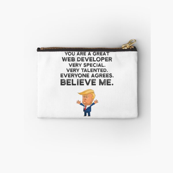Item preview, Web Developer Funny Trump designed and sold by UneDesigns.