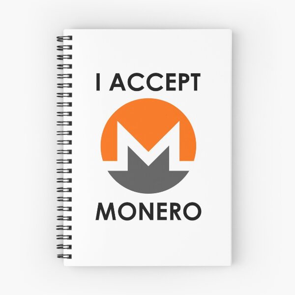 Item preview, I accept Monero designed and sold by Kooky28.