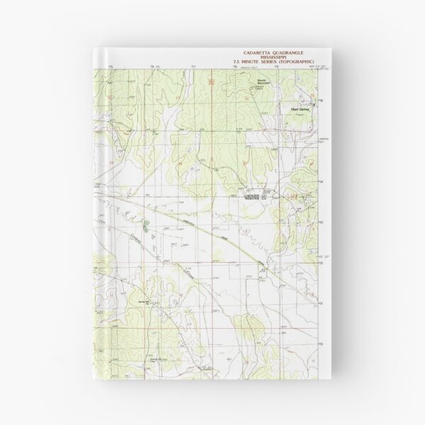 Item preview, USGS TOPO Map Mississippi MS Cadaretta 335421 1983 24000 designed and sold by WetdryvacRBO2.