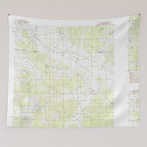 Item preview, USGS TOPO Map Mississippi MS Cadaretta 335421 1983 24000 designed and sold by WetdryvacRBO2.