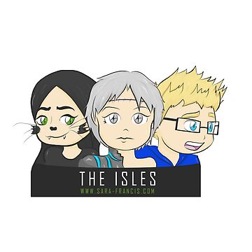 Artwork thumbnail, THE ISLES - 3 Member Design by SaraFrancis
