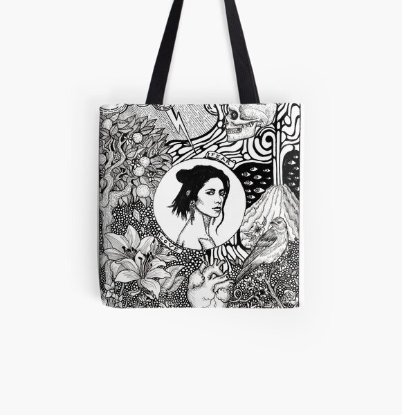 Marina - Love & Fear All Over Print Tote Bag