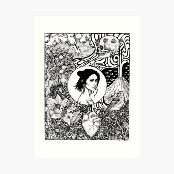 Marina - Love & Fear Art Print