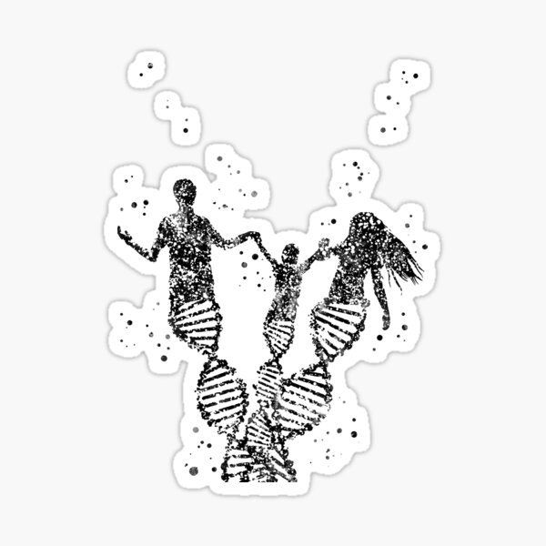 Item preview, DNA family designed and sold by Rosaliartbook.