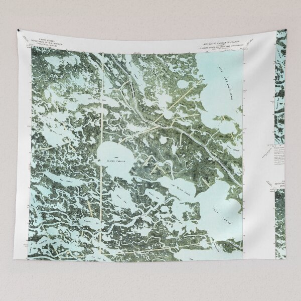 Item preview, USGS TOPO Map Louisiana LA Lake Cuatro Caballo 332469 1973 24000 designed and sold by WetdryvacRB01.