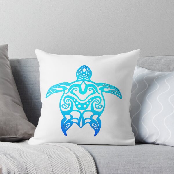 Item preview, Ocean Blue Tribal Turtle designed and sold by BailoutIsland.