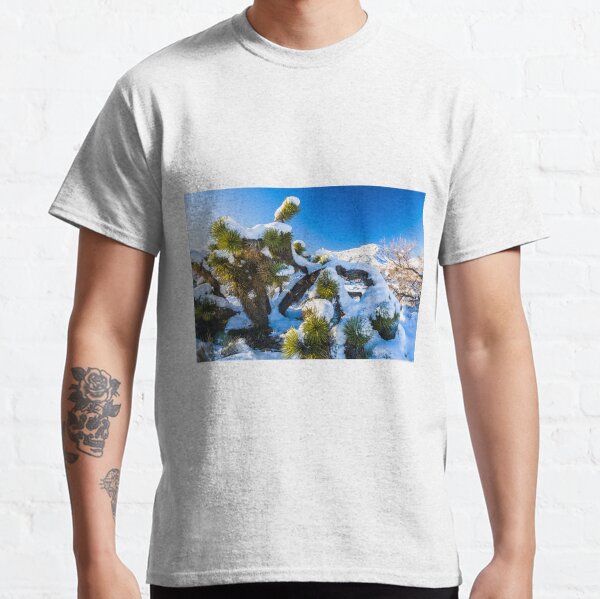 Joshua Tree National Park Snow Day Classic T-Shirt