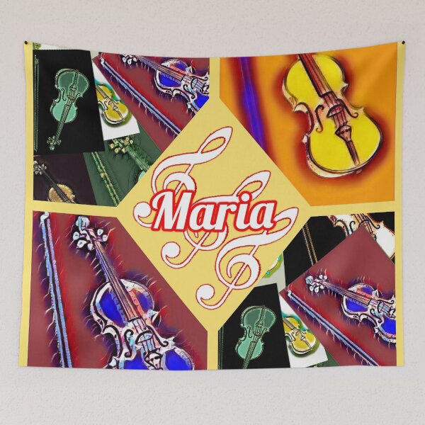 Item preview, Maria loves violin  designed and sold by Attiva.
