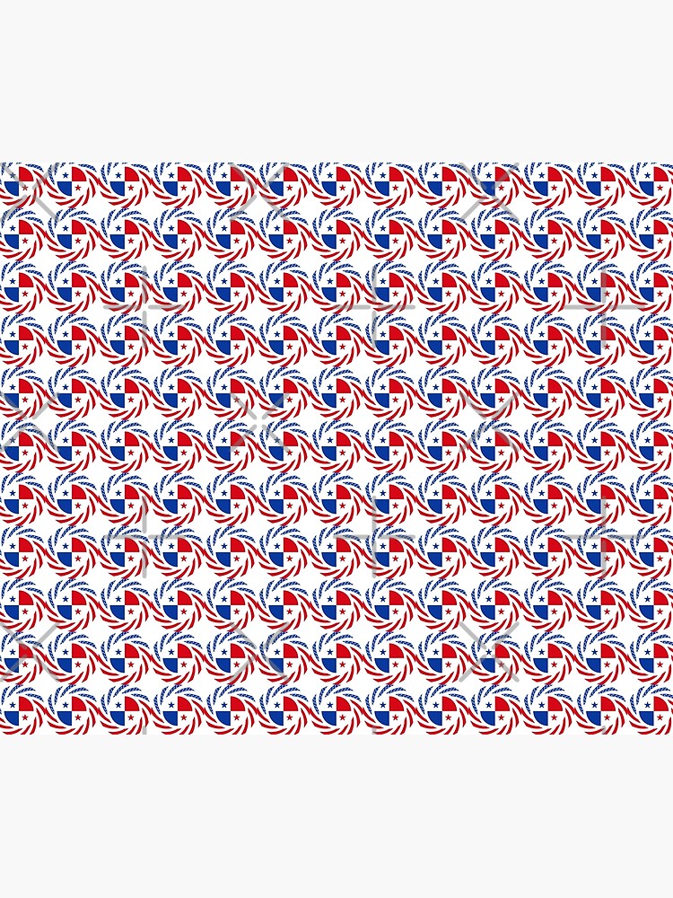 Panamanian American Multinational Patriot Flag Series by carbonfibreme