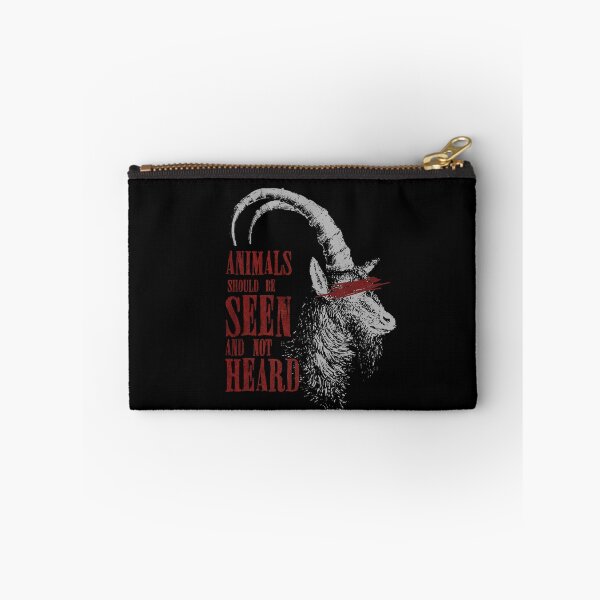 Item preview, Animals should be seen and not heard designed and sold by Theatre Thoughts.