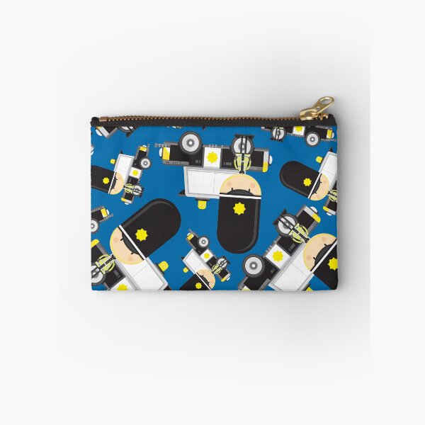 Item preview, Cartoon Policeman and Police Car Pattern designed and sold by MurphyCreative.