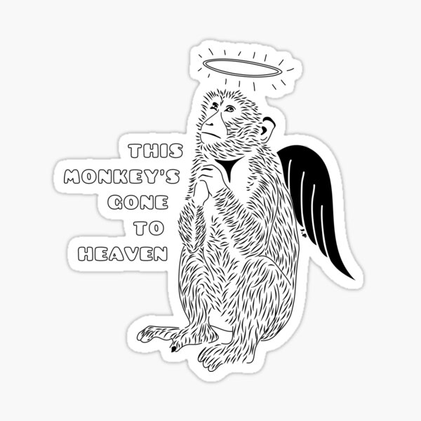 Pixies - Monkey Gone To Heaven Sticker
