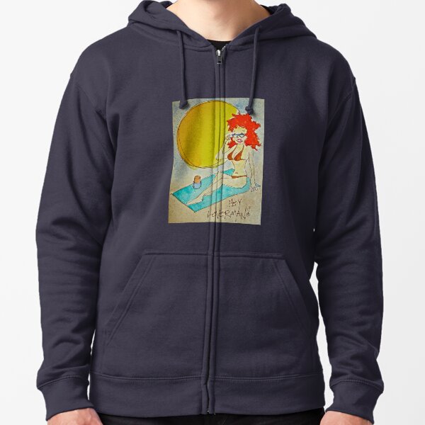 BIKINI GIRL Zipped Hoodie