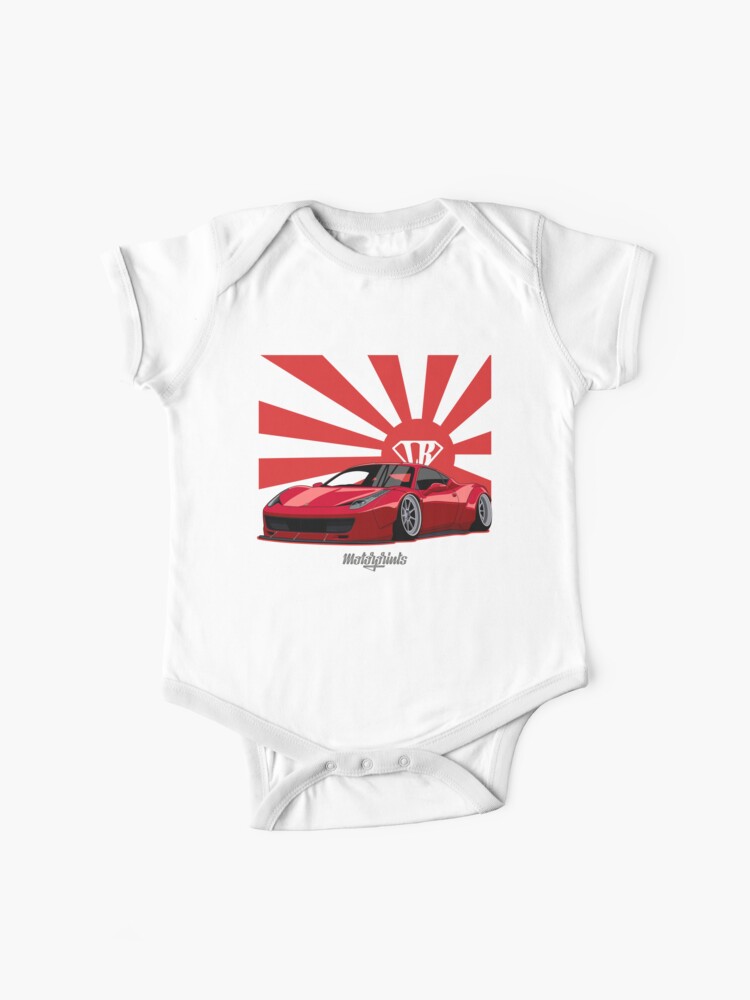 Liberty Walk 458 Red Baby One Piece By Motorprints Redbubble